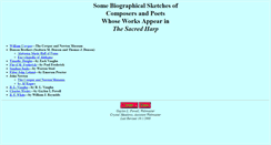 Desktop Screenshot of biographies.texasfasola.org