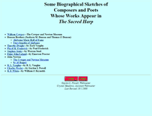 Tablet Screenshot of biographies.texasfasola.org